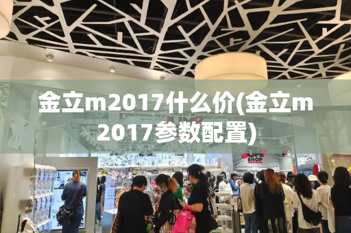 金立m2017什么价(金立m2017参数配置)-第1张图片-星选测评