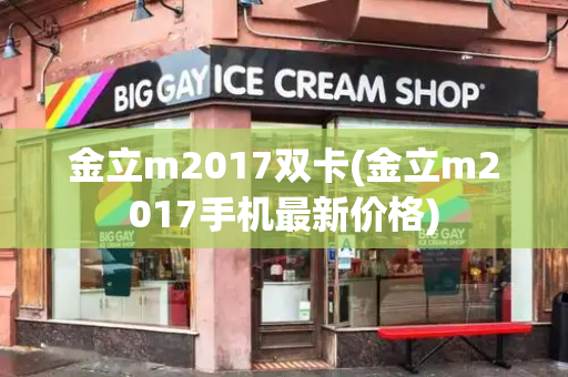 金立m2017双卡(金立m2017手机最新价格)