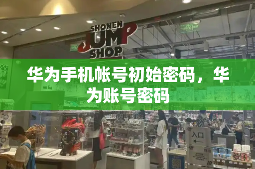 华为手机帐号初始密码，华为账号密码-第1张图片-星选测评