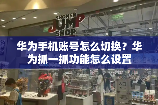 华为手机账号怎么切换？华为抓一抓功能怎么设置-第1张图片-星选测评