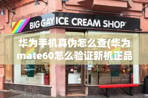 华为手机真伪怎么查(华为mate60怎么验证新机正品)-第1张图片-星选测评