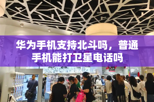 华为手机支持北斗吗，普通手机能打卫星电话吗