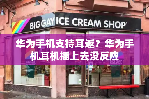 华为手机支持耳返？华为手机耳机插上去没反应