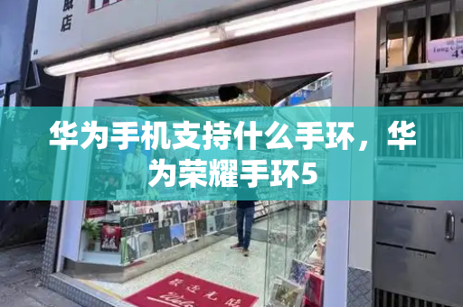 华为手机支持什么手环，华为荣耀手环5-第1张图片-星选测评