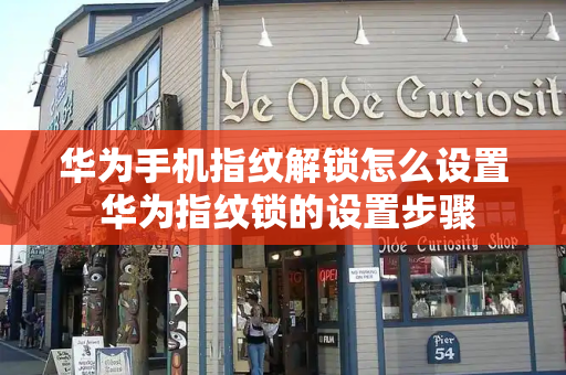 华为手机指纹解锁怎么设置 华为指纹锁的设置步骤-第1张图片-星选测评