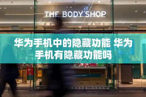 华为手机中的隐藏功能 华为手机有隐藏功能吗