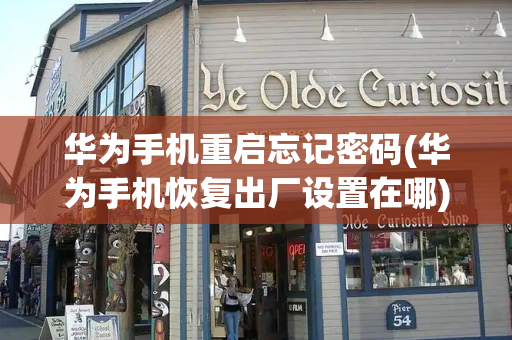 华为手机重启忘记密码(华为手机恢复出厂设置在哪)-第1张图片-星选测评
