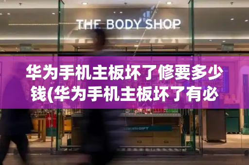华为手机主板坏了修要多少钱(华为手机主板坏了有必要修吗)-第1张图片-星选测评
