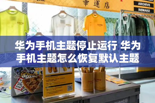华为手机主题停止运行 华为手机主题怎么恢复默认主题-第1张图片-星选测评