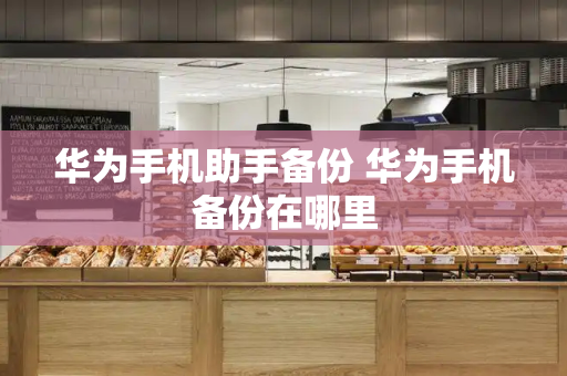 华为手机助手备份 华为手机备份在哪里-第1张图片-星选测评