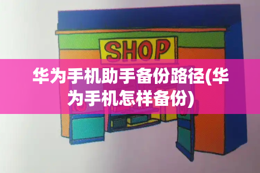 华为手机助手备份路径(华为手机怎样备份)-第1张图片-星选测评