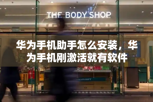 华为手机助手怎么安装，华为手机刚激活就有软件-第1张图片-星选测评