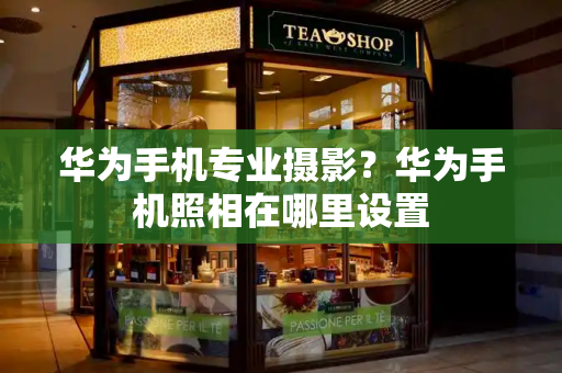 华为手机专业摄影？华为手机照相在哪里设置