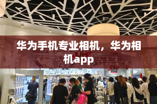 华为手机专业相机，华为相机app-第1张图片-星选测评