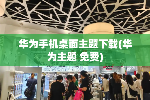 华为手机桌面主题下载(华为主题 免费)