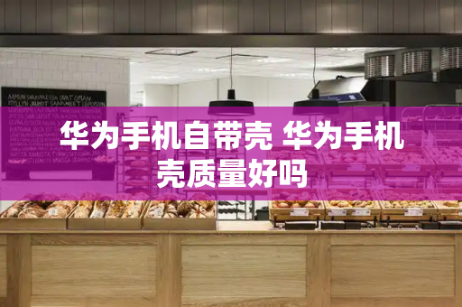 华为手机自带壳 华为手机壳质量好吗-第1张图片-星选测评