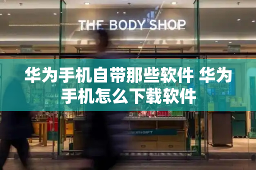 华为手机自带那些软件 华为手机怎么下载软件