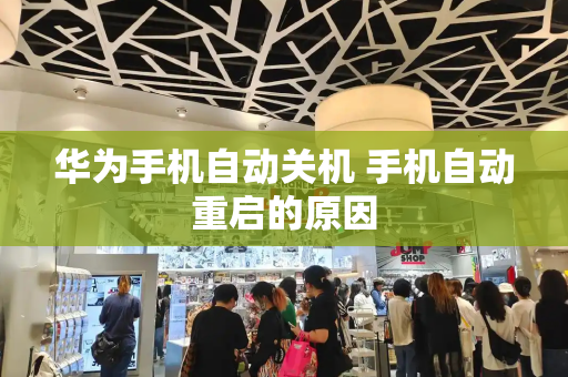 华为手机自动关机 手机自动重启的原因-第1张图片-星选测评