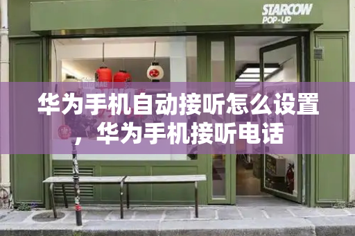 华为手机自动接听怎么设置，华为手机接听电话