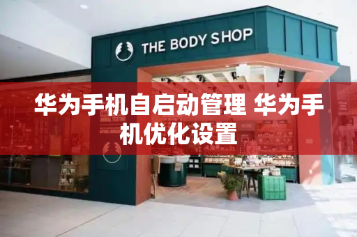 华为手机自启动管理 华为手机优化设置-第1张图片-星选测评