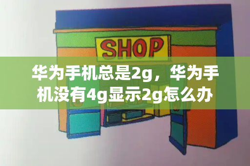 华为手机总是2g，华为手机没有4g显示2g怎么办