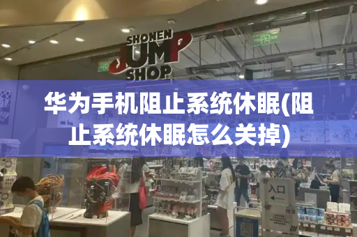 华为手机阻止系统休眠(阻止系统休眠怎么关掉)-第1张图片-星选测评