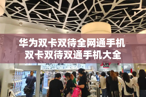 华为双卡双待全网通手机 双卡双待双通手机大全