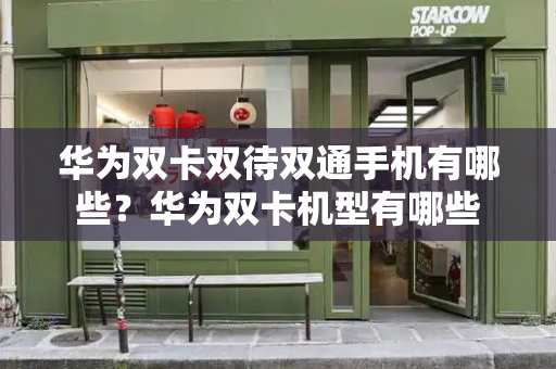 华为双卡双待双通手机有哪些？华为双卡机型有哪些-第1张图片-星选测评