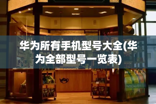 华为所有手机型号大全(华为全部型号一览表)-第1张图片-星选测评