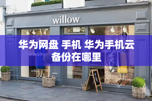 华为网盘 手机 华为手机云备份在哪里
