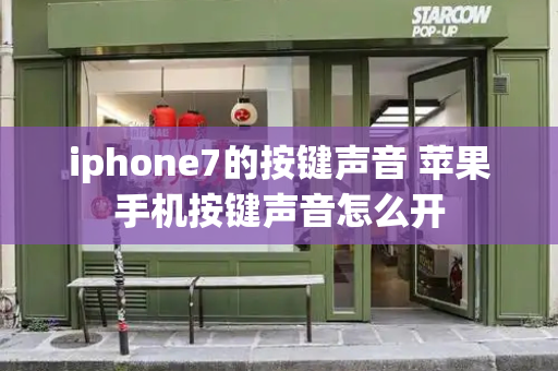 iphone7的按键声音 苹果手机按键声音怎么开-第1张图片-星选测评