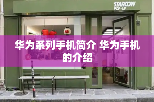 华为系列手机简介 华为手机的介绍-第1张图片-星选测评