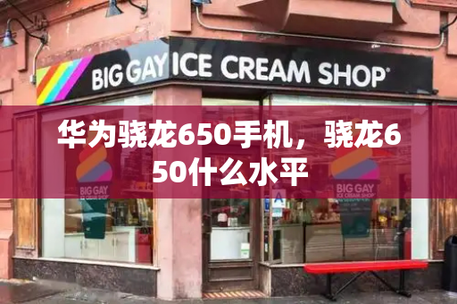 华为骁龙650手机，骁龙650什么水平