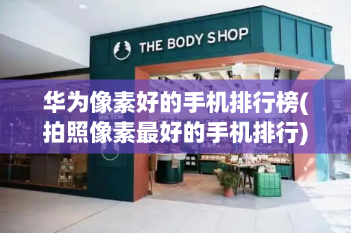 华为像素好的手机排行榜(拍照像素最好的手机排行)