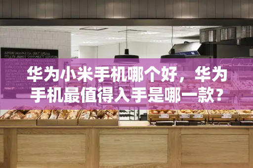 华为小米手机哪个好，华为手机最值得入手是哪一款？-第1张图片-星选测评