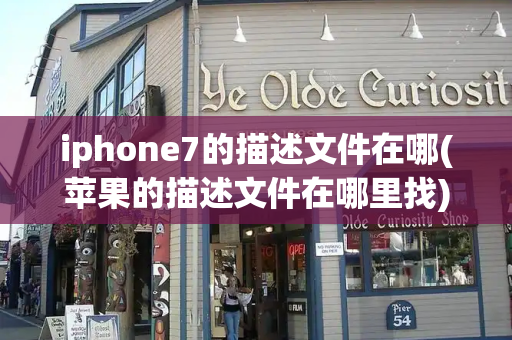 iphone7的描述文件在哪(苹果的描述文件在哪里找)
