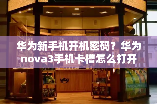华为新手机开机密码？华为nova3手机卡槽怎么打开-第1张图片-星选测评