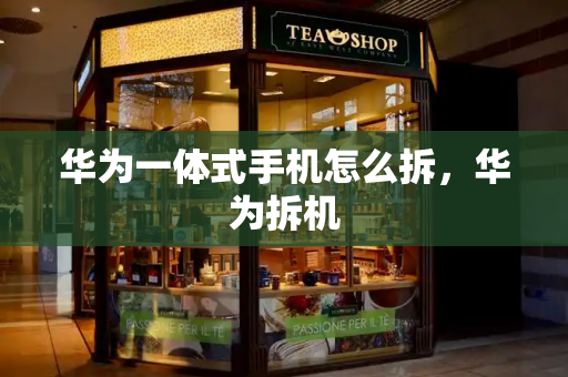 华为一体式手机怎么拆，华为拆机