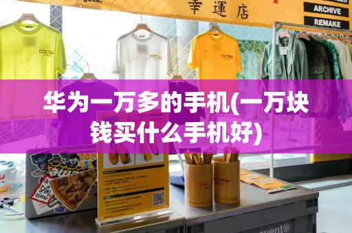 华为一万多的手机(一万块钱买什么手机好)