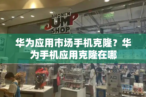 华为应用市场手机克隆？华为手机应用克隆在哪