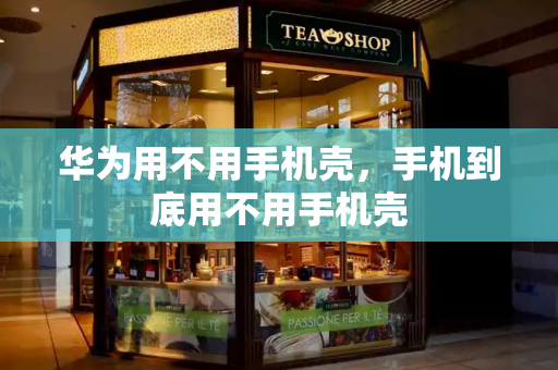 华为用不用手机壳，手机到底用不用手机壳