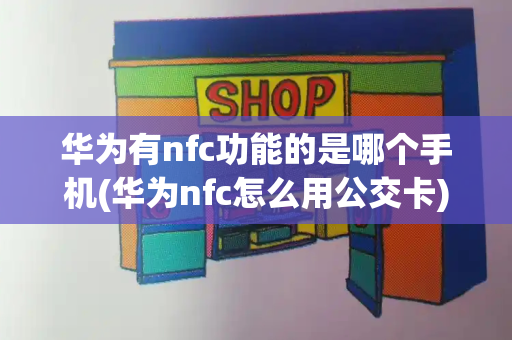 华为有nfc功能的是哪个手机(华为nfc怎么用公交卡)-第1张图片-星选测评