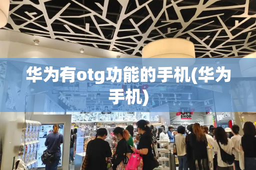华为有otg功能的手机(华为手机)-第1张图片-星选测评