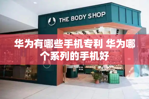 华为有哪些手机专利 华为哪个系列的手机好-第1张图片-星选测评