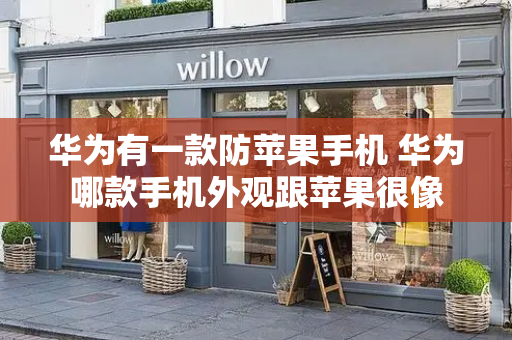 华为有一款防苹果手机 华为哪款手机外观跟苹果很像-第1张图片-星选测评