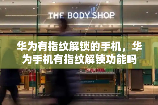 华为有指纹解锁的手机，华为手机有指纹解锁功能吗-第1张图片-星选测评