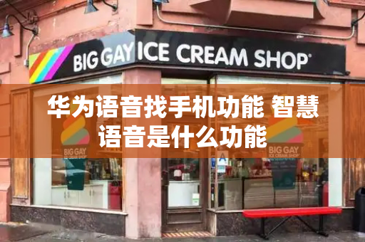 华为语音找手机功能 智慧语音是什么功能