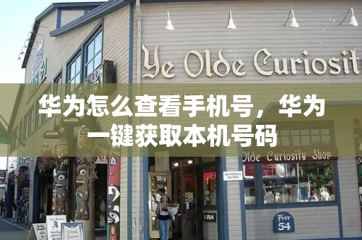 华为怎么查看手机号，华为一键获取本机号码-第1张图片-星选测评