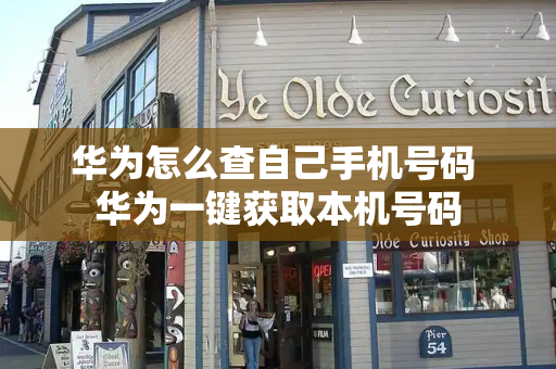 华为怎么查自己手机号码 华为一键获取本机号码