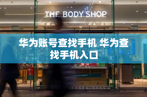 华为账号查找手机 华为查找手机入口-第1张图片-星选测评